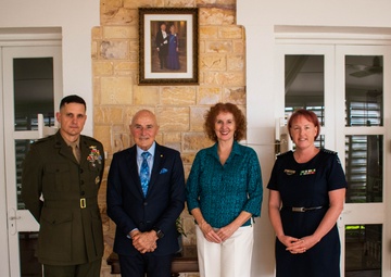 MRF-D 25.3: CO visits Government House, Northern Territory