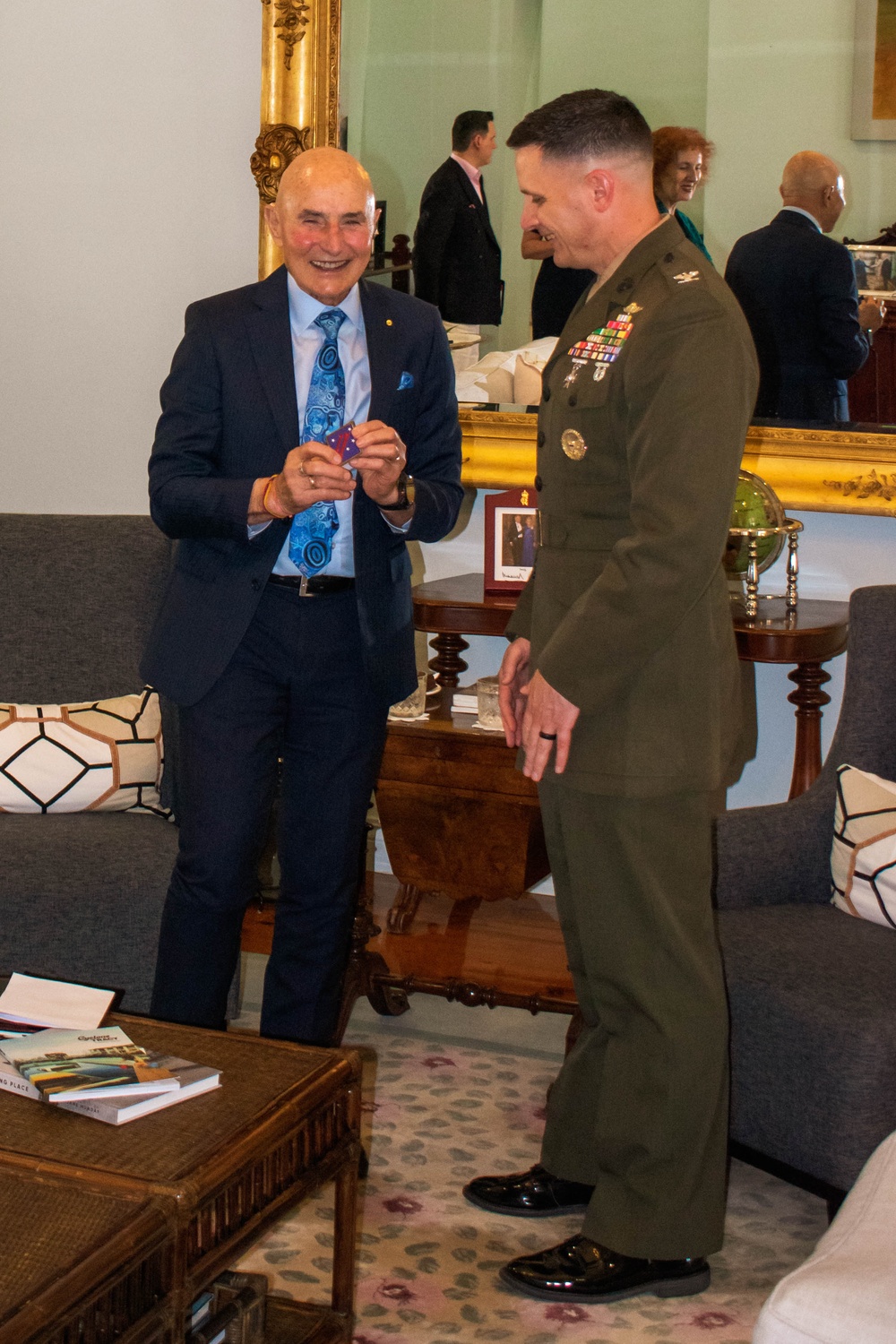 MRF-D 25.3: CO visits Government House, Northern Territory