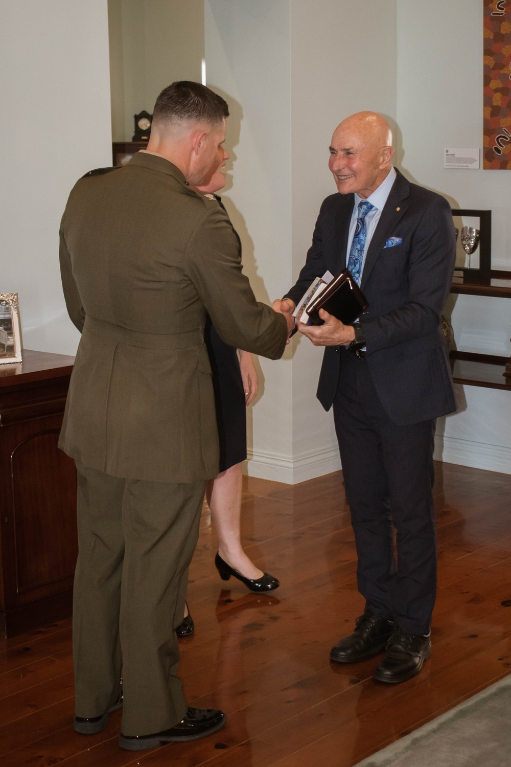 MRF-D 25.3: CO visits Government House, Northern Territory