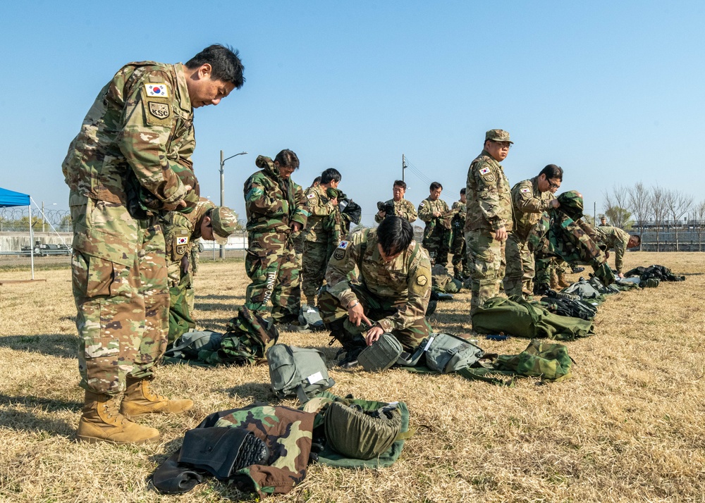 Korean Service Corps, 22nd Company Gears Up with Intensive CBRNE Readiness training