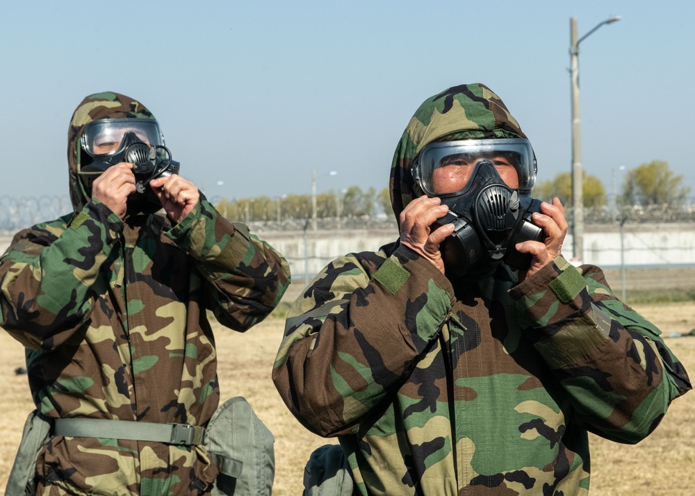 Korean Service Corps, 22nd Company Gears Up with Intensive CBRNE Readiness training
