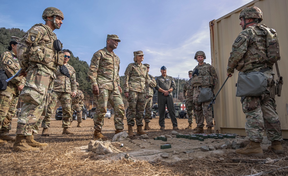 65th Medical Brigade Hosts Lt. Gen. Mary K. Izaguirre (the 46th Army Surgeon General)