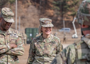 65th Medical Brigade Hosts Lt. Gen. Mary K. Izaguirre (the 46th Army Surgeon General)