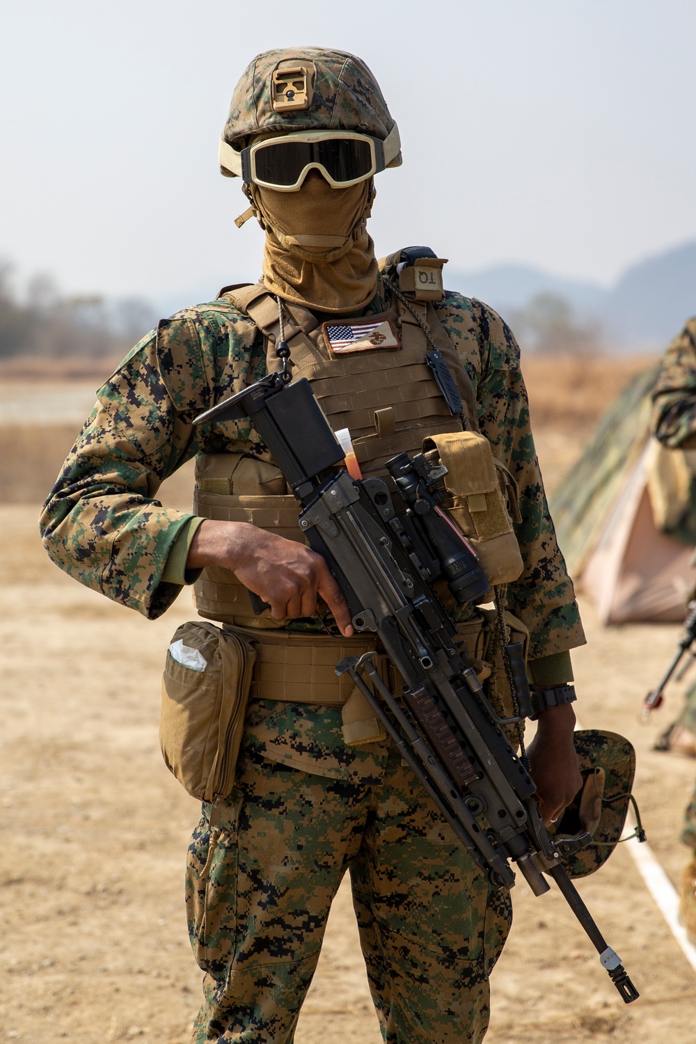 U.S. Marines and Sailors conduct force on force exercise in South Korea