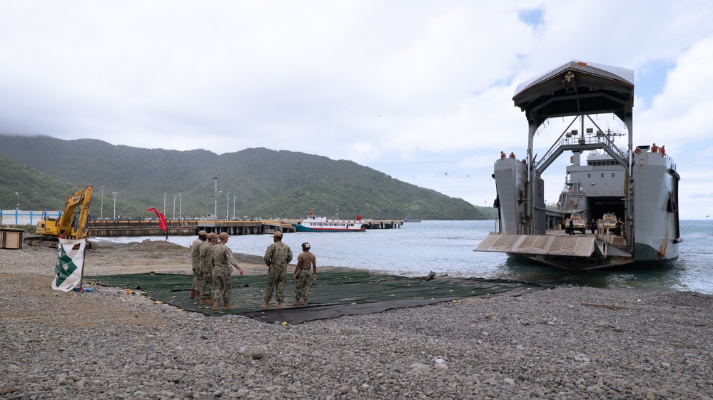 Balikatan 25: Combined joint logistics over-the-shore