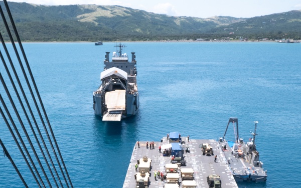 Balikatan 25: Combined joint logistics over-the-shore