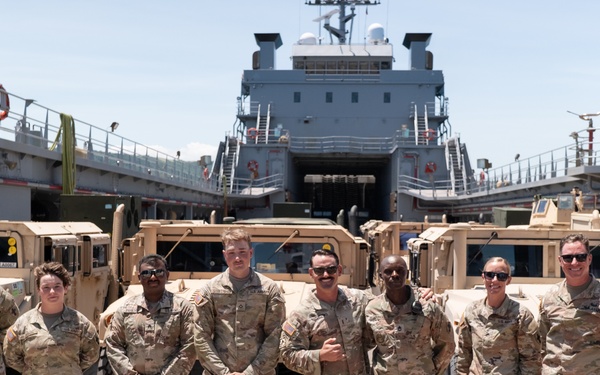 Balikatan 25: Combined joint logistics over-the-shore