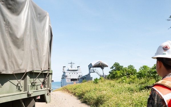 Balikatan 25: Combined joint logistics over-the-shore
