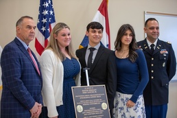 Master Sgt. Jerry Sanchez, Jr. Army Reserve Center Memorialization