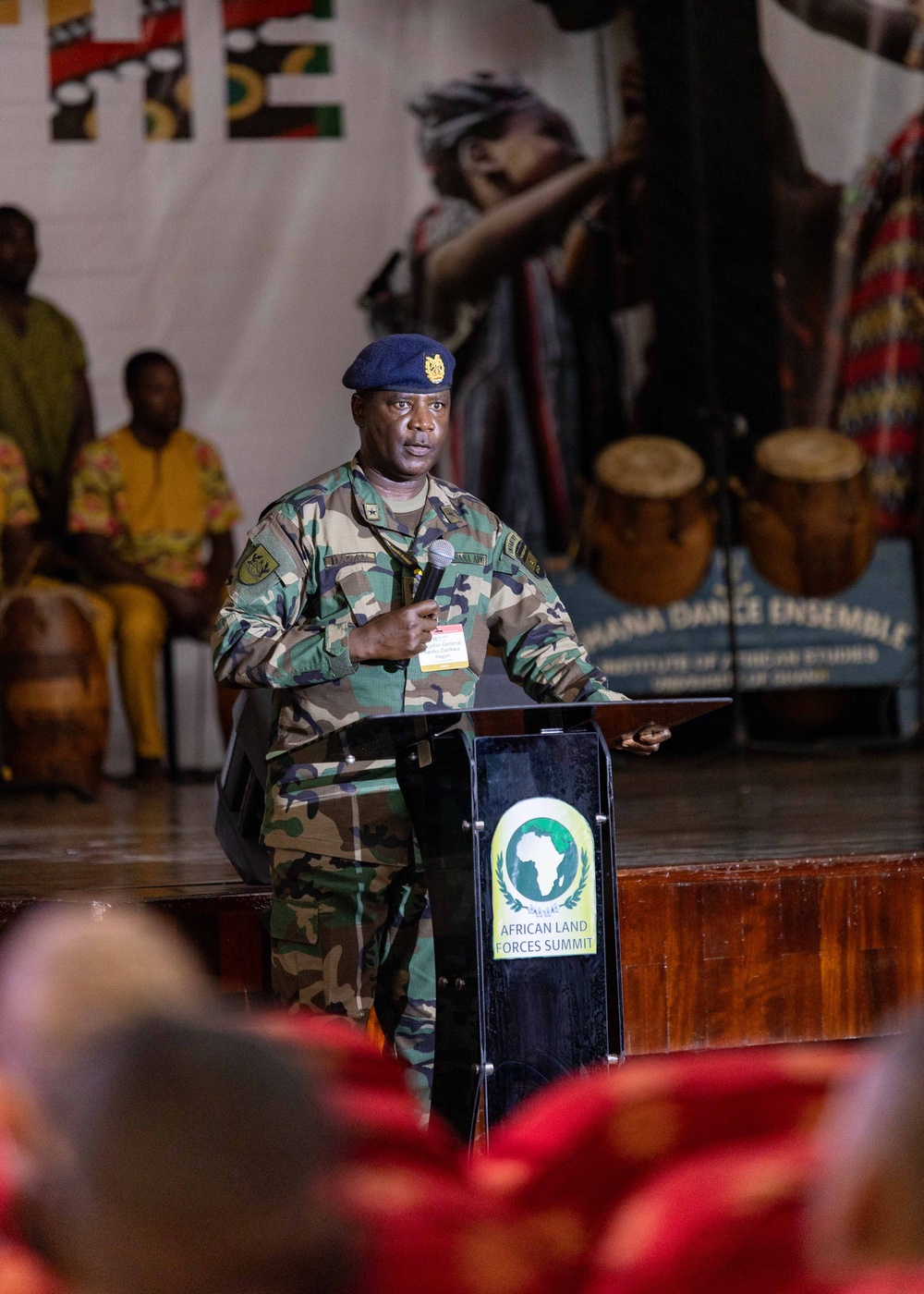 Ghana Armed Forces host culture day at African Land Forces Summit 2025