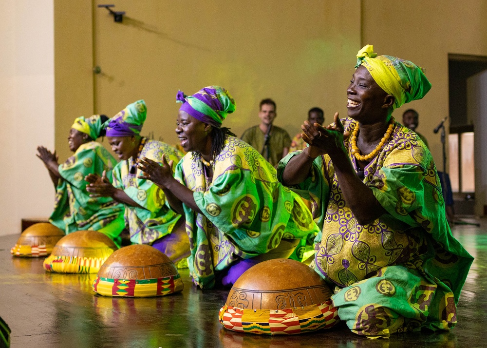 Ghana Armed Forces host culture day at African Land Forces Summit 2025