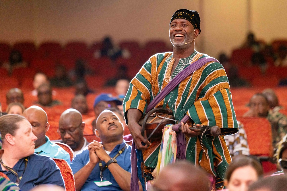 Ghana Armed Forces host culture day at African Land Forces Summit 2025