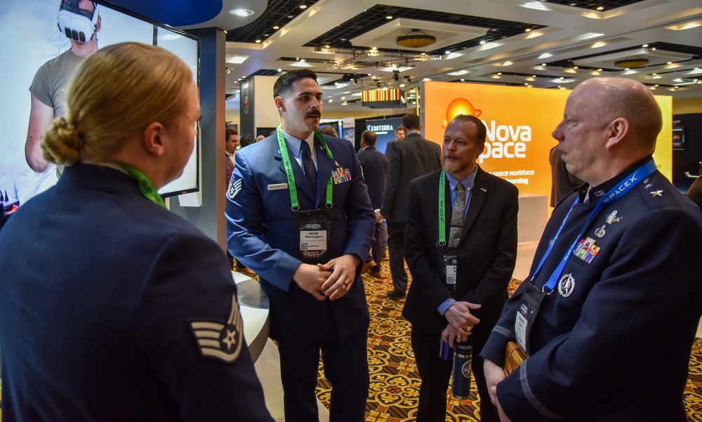 AFRL attends Space Symposium (Day 1)