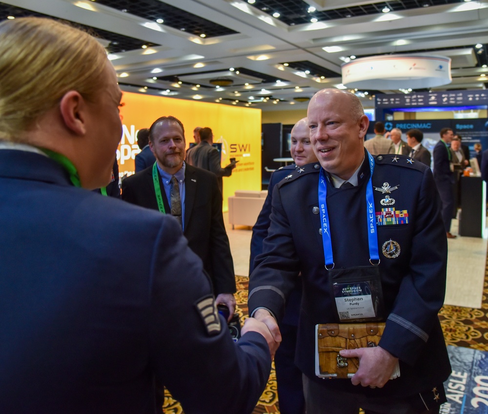 AFRL attends Space Symposium (Day 1)