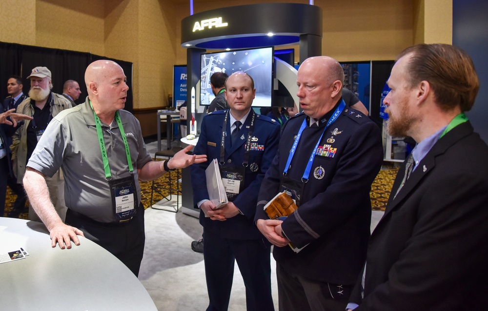 AFRL attends Space Symposium (Day 1)