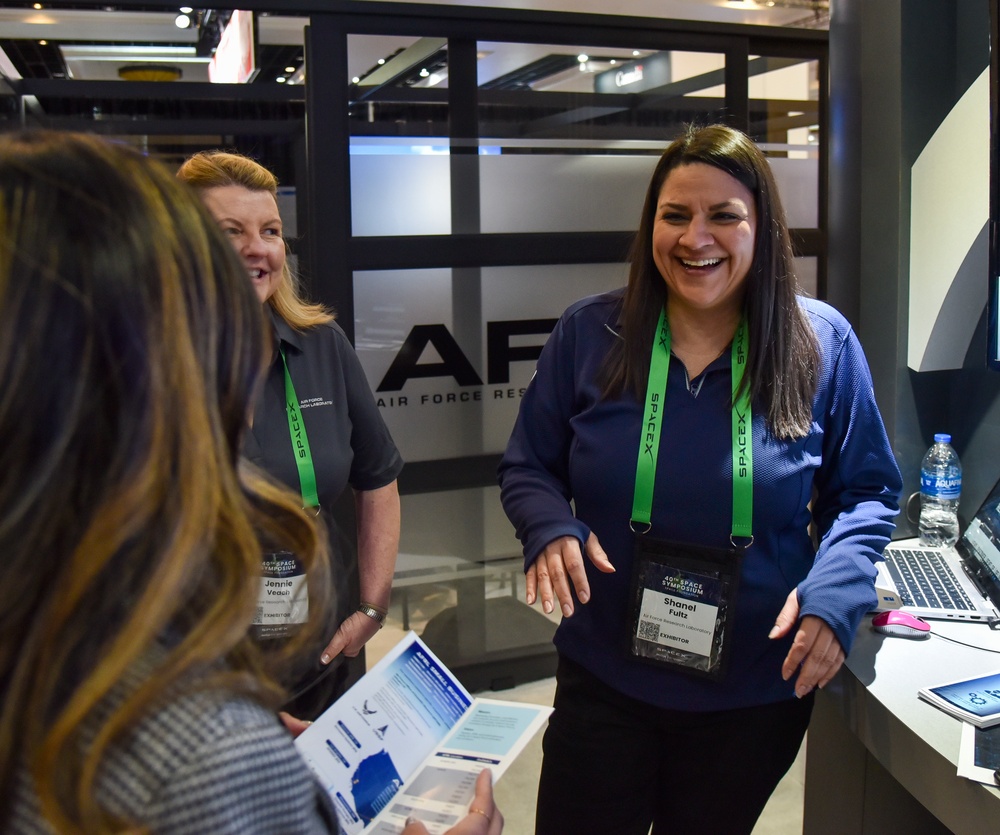 AFRL attends Space Symposium (Day 1)