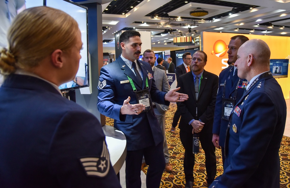 AFRL attends Space Symposium (Day 1)