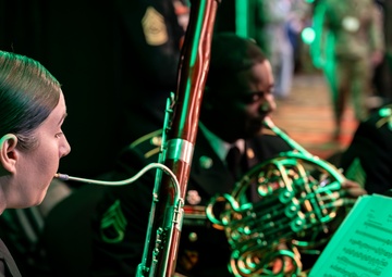 U.S. Army Europe and Africa Band &amp; Chorus performs at African Land Forces Summit 2025 opening ceremony