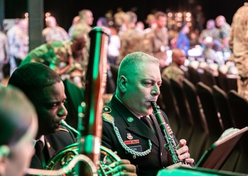 U.S. Army Europe and Africa Band &amp; Chorus performs at African Land Forces Summit 2025 opening ceremony