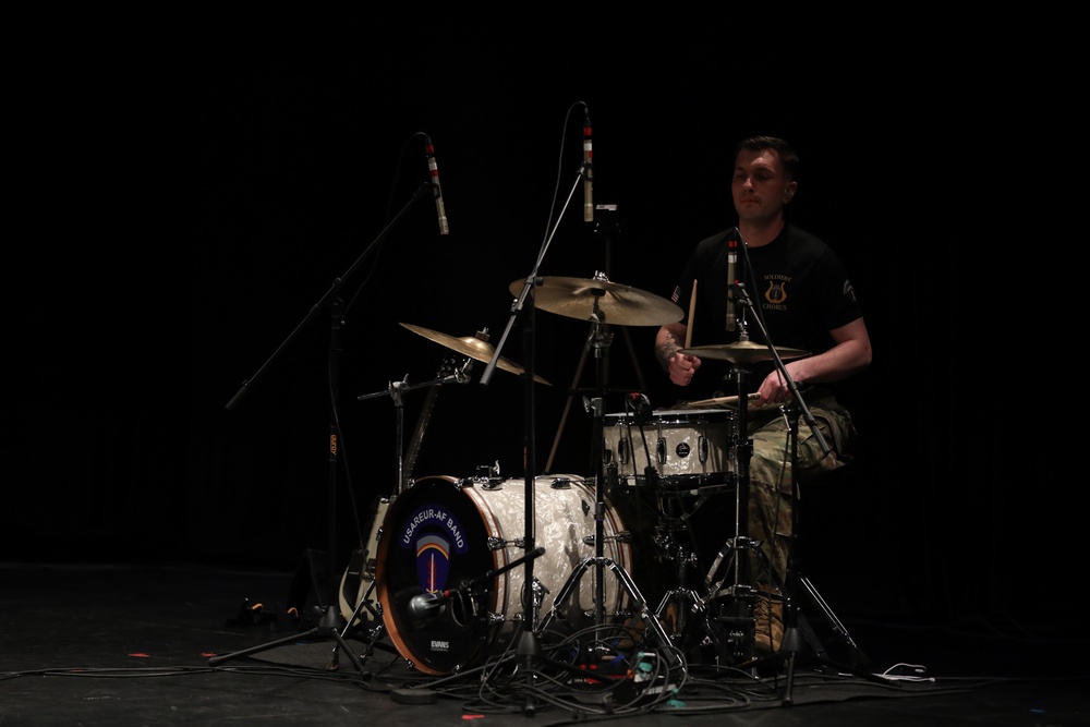 U.S. Army Europe and Africa Band and Chorus Performs at Outreach Tour