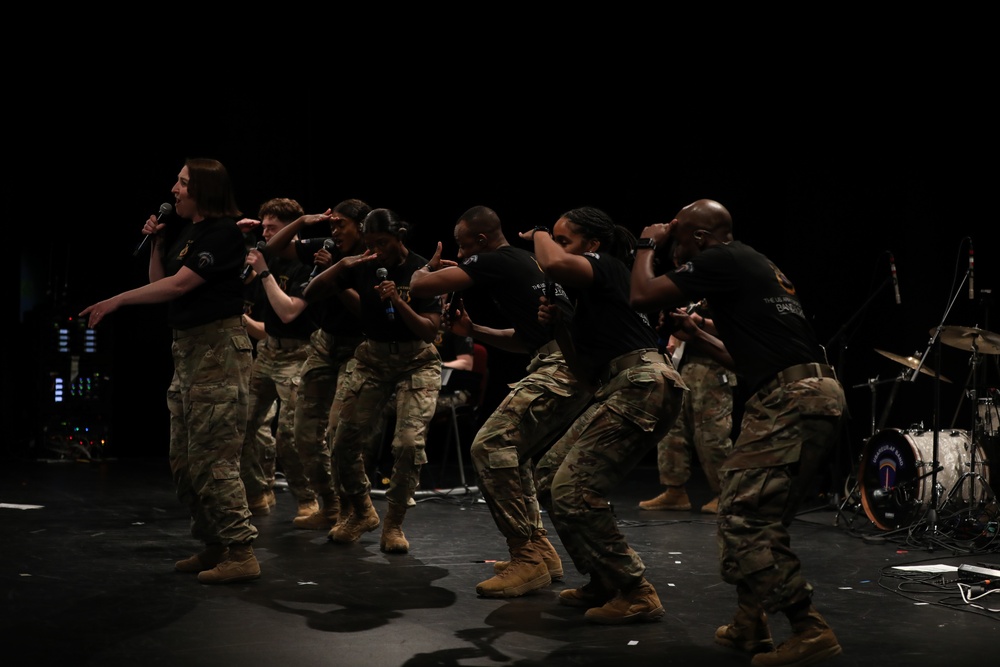 U.S. Army Europe and Africa Band and Chorus Performs at Outreach Tour