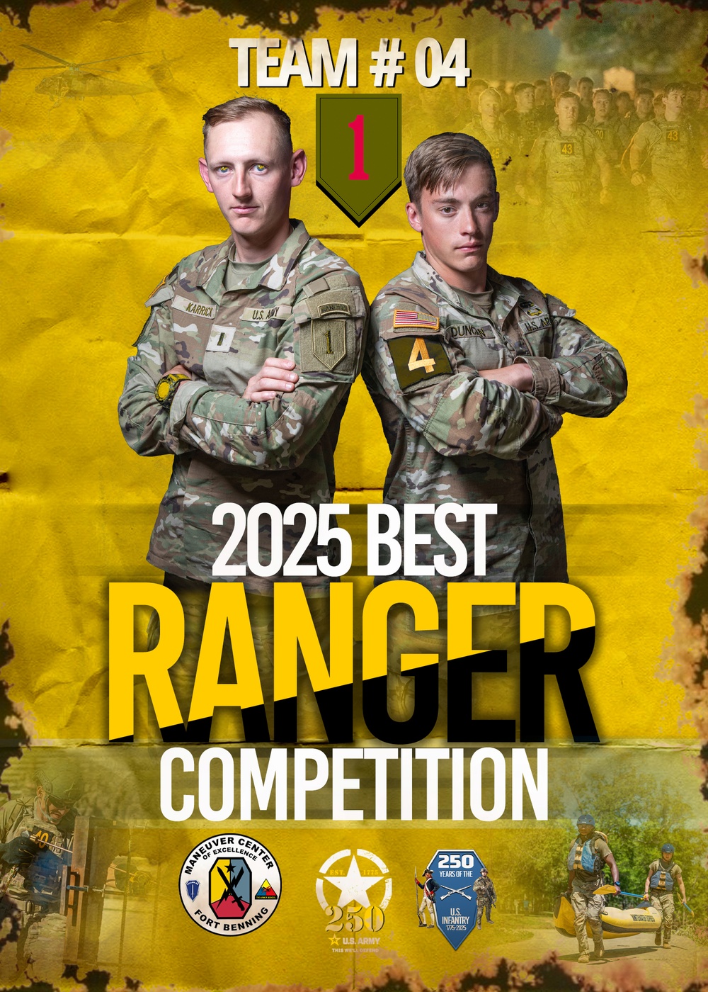 2025 BEST RANGER COMPETITION TEAMS