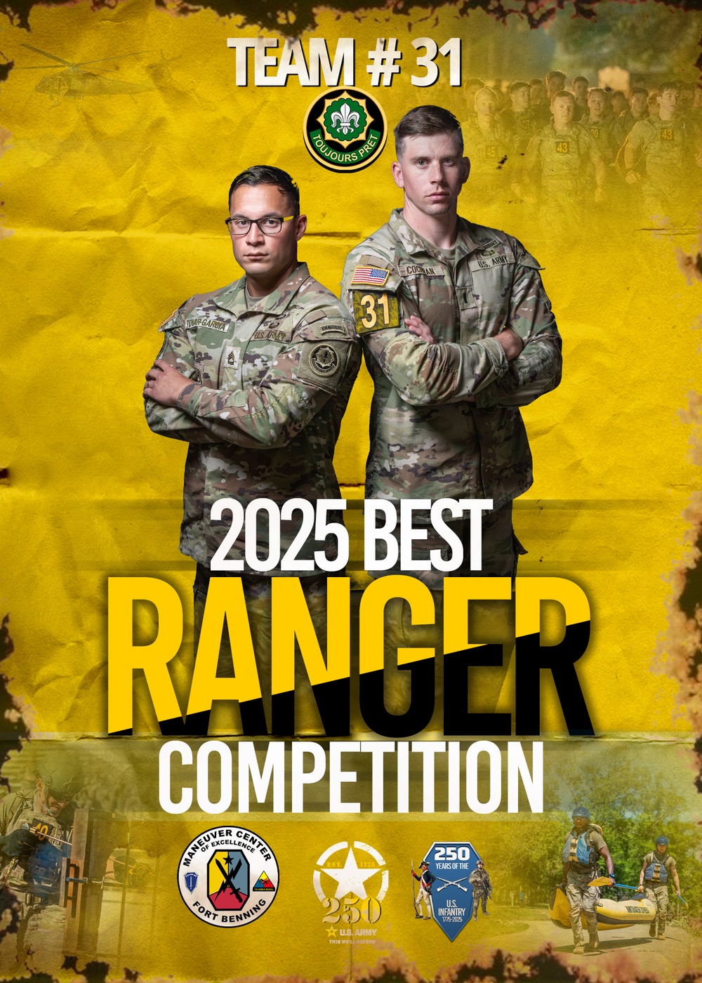 2025 BEST RANGER COMPETITION TEAMS