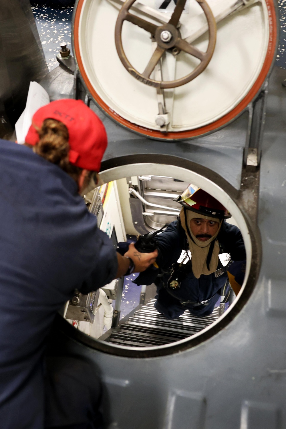 USS Gravely General Quarters Drill