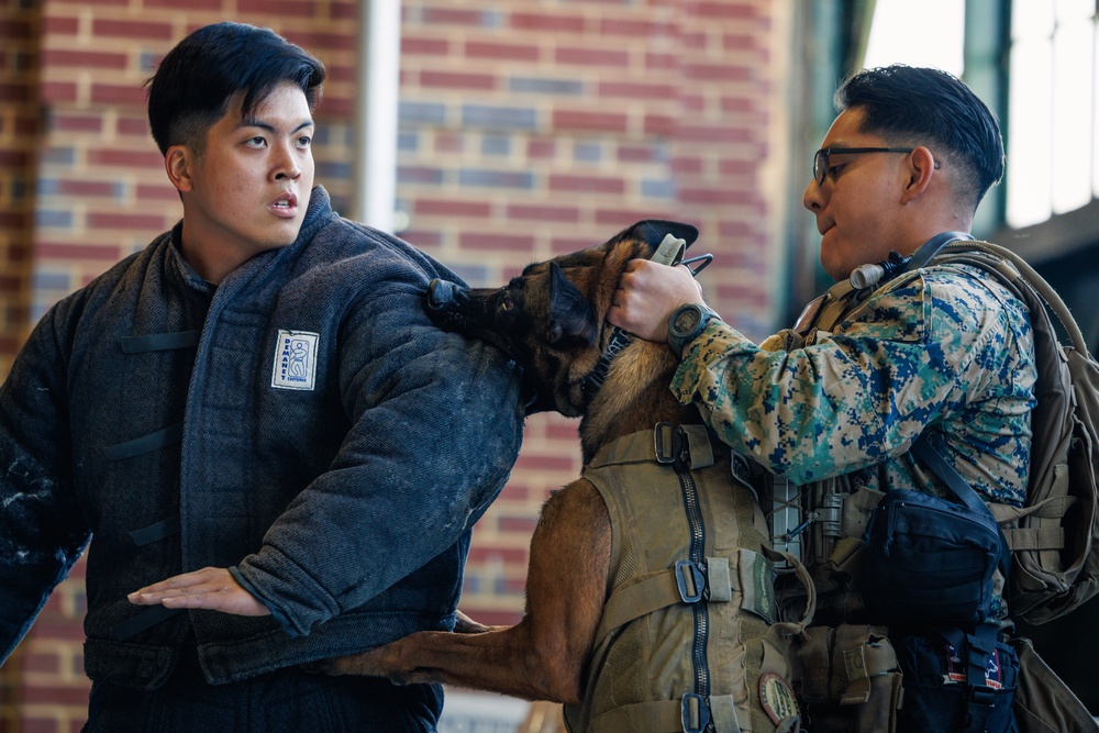 NJROTC Visits MCAF Quantico