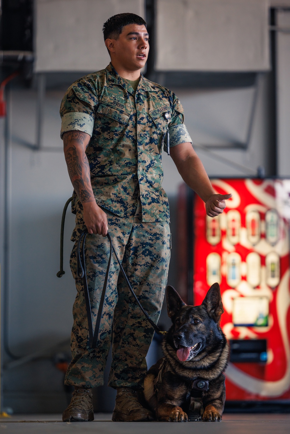 NJROTC Visits MCAF Quantico