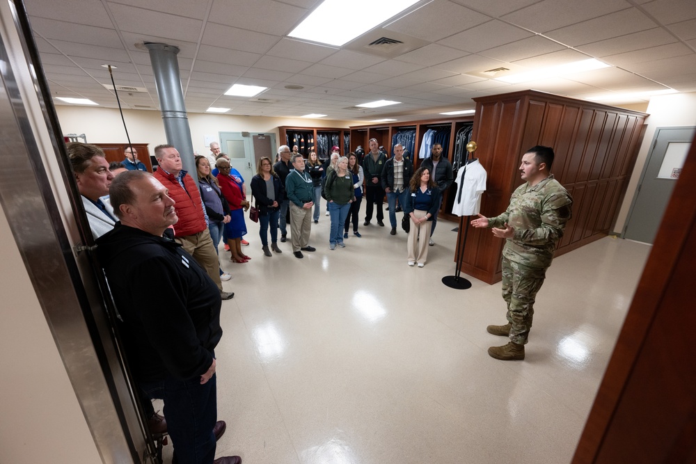 Dover AFB Honorary Commanders visit Air Force Mortuary Affairs Operations