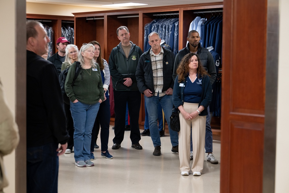 Dover AFB Honorary Commanders visit Air Force Mortuary Affairs Operations