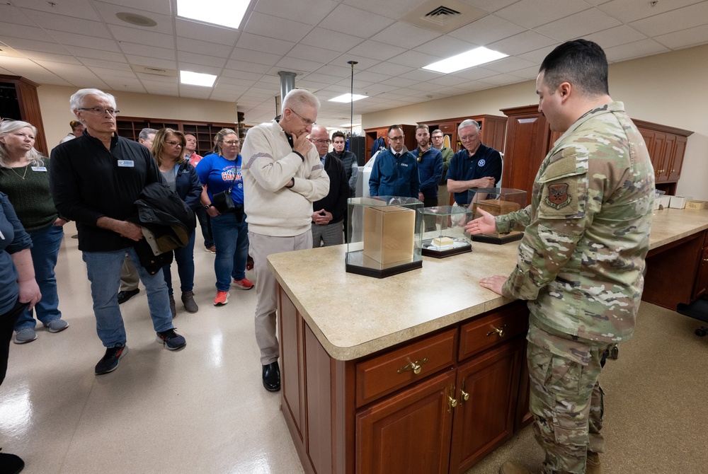 Dover AFB Honorary Commanders visit Air Force Mortuary Affairs Operations