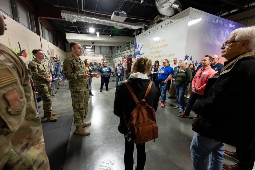 Dover AFB Honorary Commanders visit Air Force Mortuary Affairs Operations
