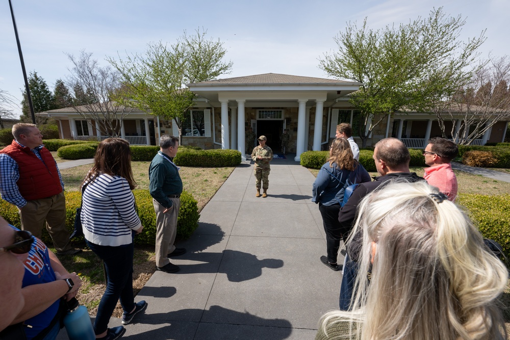 Dover AFB Honorary Commanders visit Air Force Mortuary Affairs Operations