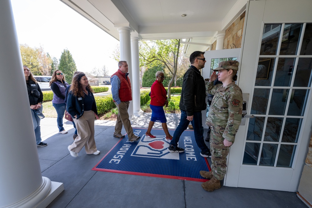 Dover AFB Honorary Commanders visit Air Force Mortuary Affairs Operations