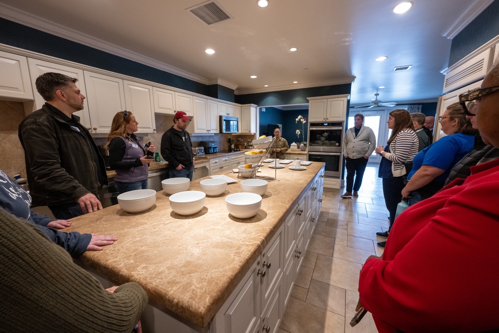 Dover AFB Honorary Commanders visit Air Force Mortuary Affairs Operations