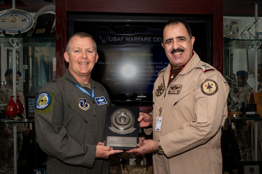 Royal Saudi Air Force Visit and Gift Exchange