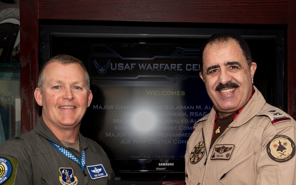 Royal Saudi Air Force Visit and Gift Exchange