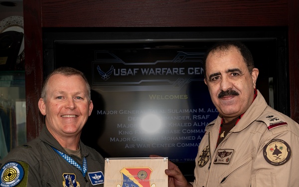 Royal Saudi Air Force Visit and Gift Exchange