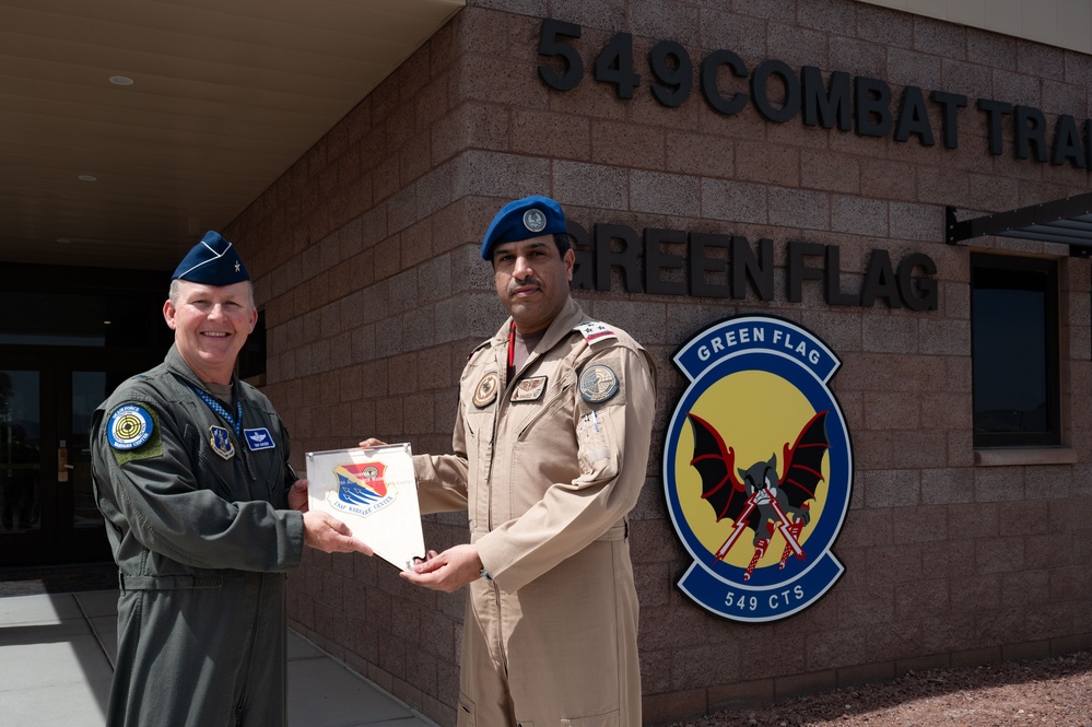 Royal Saudi Air Force Visit and Gift Exchange