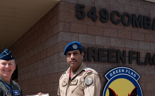 Royal Saudi Air Force Visit and Gift Exchange