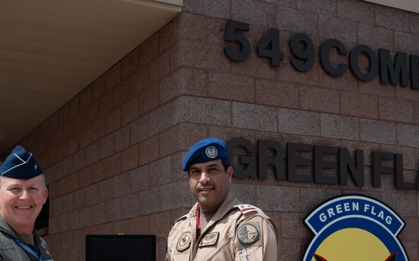 Royal Saudi Air Force Visit and Gift Exchange