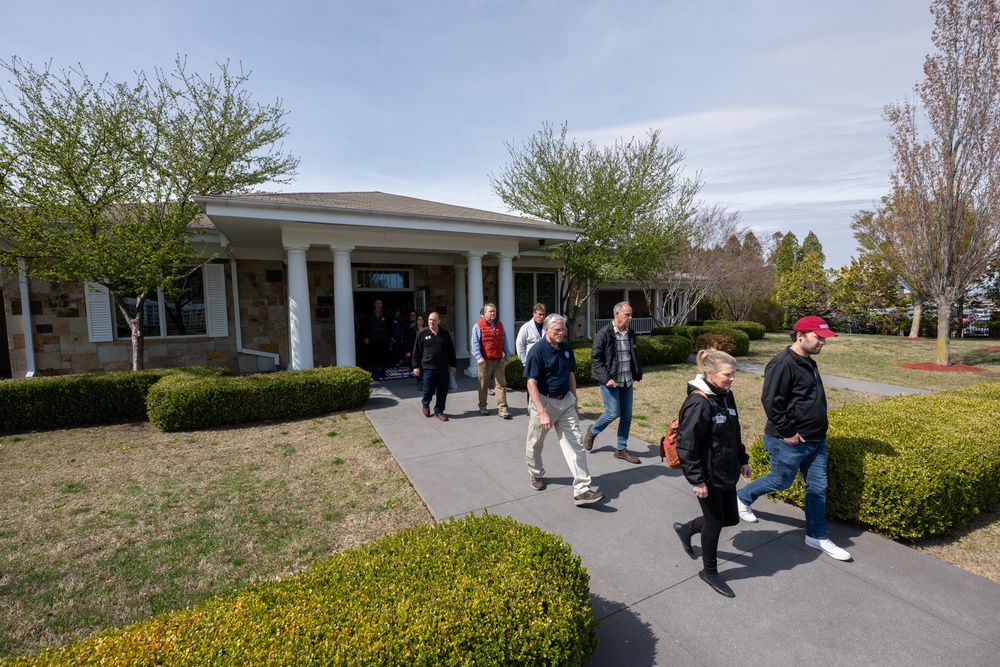 Dover AFB Honorary Commanders visit Air Force Mortuary Affairs Operations