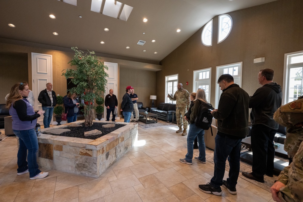 Dover AFB Honorary Commanders visit Air Force Mortuary Affairs Operations
