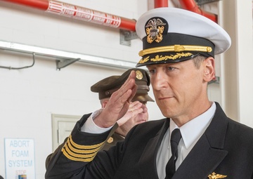 NAS Sigonella Change of Command April 10, 2025
