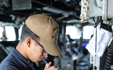 Roosevelt Sailors Stand Watch