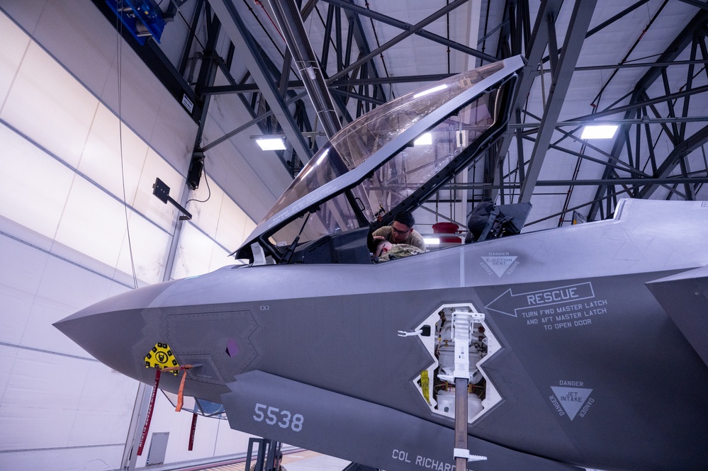 New canopies installed on 388th FW F-35s