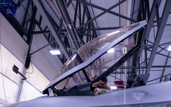 New canopies installed on 388th FW F-35s