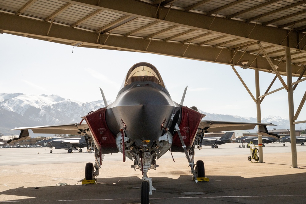 New canopies installed on 388th FW F-35s